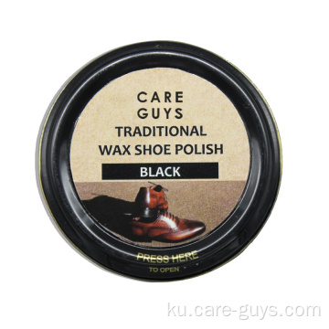 tin can shoe shoe solid shoe wax